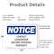 Signmission Contact Landowner Before Entering Property OSHA Notice Sign, Plastic, 24in W x 18in L, 2PK OS-2PACK-NS-P-1824-L-10799 - alternate 2